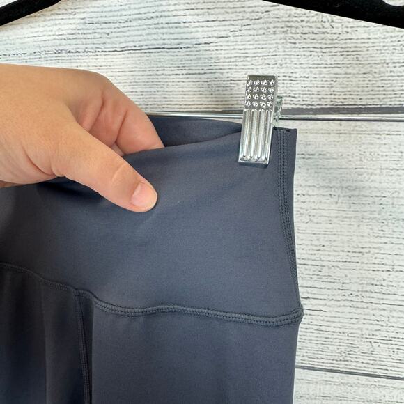 Allfenix Women's Gray & White Stripe Active High Waisted Leggings Size XS - Picture 4 of 8